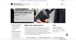 Desktop Screenshot of motorola-radiostanice.cz